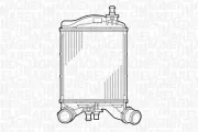 Ladeluftkühler MAGNETI MARELLI 351319201530