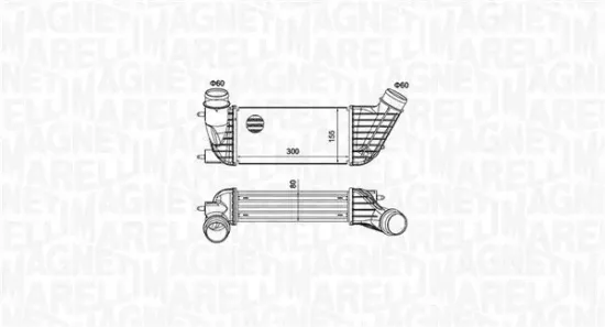 Ladeluftkühler MAGNETI MARELLI 351319204260 Bild Ladeluftkühler MAGNETI MARELLI 351319204260
