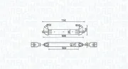 Ladeluftkühler MAGNETI MARELLI 351319204610