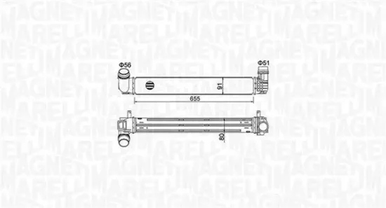 Ladeluftkühler MAGNETI MARELLI 351319204730 Bild Ladeluftkühler MAGNETI MARELLI 351319204730