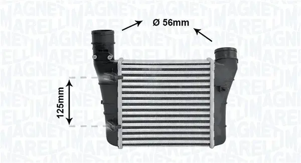 Ladeluftkühler MAGNETI MARELLI 351319204860