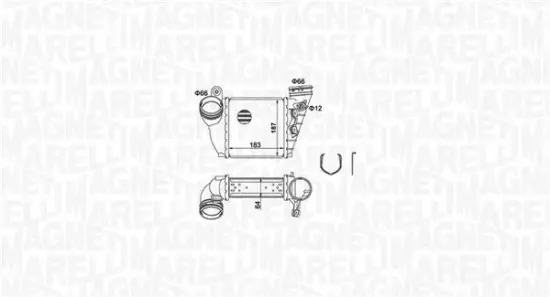 Ladeluftkühler MAGNETI MARELLI 351319204870 Bild Ladeluftkühler MAGNETI MARELLI 351319204870