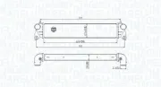 Ladeluftkühler MAGNETI MARELLI 351319205300