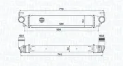 Ladeluftkühler MAGNETI MARELLI 351319205620