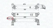 Ladeluftkühler MAGNETI MARELLI 351319205850