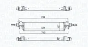 Ladeluftkühler MAGNETI MARELLI 351319205870