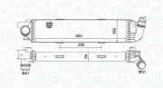 Ladeluftkühler MAGNETI MARELLI 351319205920