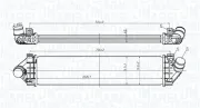 Ladeluftkühler MAGNETI MARELLI 351319206200