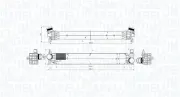 Ladeluftkühler MAGNETI MARELLI 351319206220