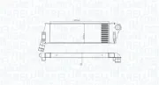 Ladeluftkühler MAGNETI MARELLI 351319206240