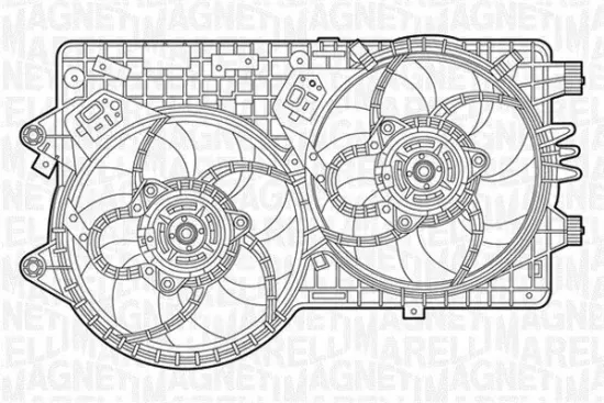 Lüfter, Motorkühlung 12 V MAGNETI MARELLI 069422239010 Bild Lüfter, Motorkühlung 12 V MAGNETI MARELLI 069422239010