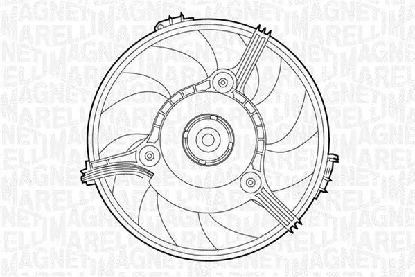 Lüfter, Motorkühlung 12 V MAGNETI MARELLI 069422263010