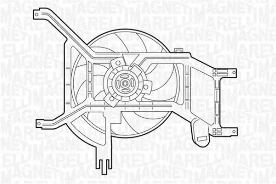 Lüfter, Motorkühlung 12 V MAGNETI MARELLI 069422354010 Bild Lüfter, Motorkühlung 12 V MAGNETI MARELLI 069422354010