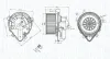 Innenraumgebläse 12 V MAGNETI MARELLI 069412403010