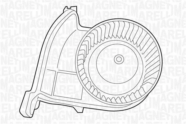 Innenraumgebläse 12 V MAGNETI MARELLI 069401326010