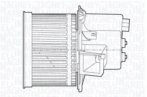 Innenraumgebläse 12 V MAGNETI MARELLI 069412655010