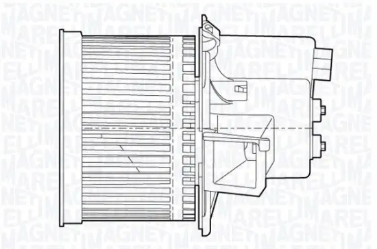 Innenraumgebläse 12 V MAGNETI MARELLI 069412655010 Bild Innenraumgebläse 12 V MAGNETI MARELLI 069412655010