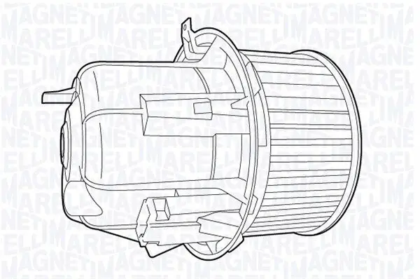 Innenraumgebläse 12 V MAGNETI MARELLI 069412704010