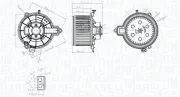 Innenraumgebläse 12 V MAGNETI MARELLI 069412782010