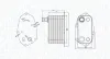 Ölkühler, Motoröl MAGNETI MARELLI 350300000200