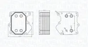 Ölkühler, Motoröl MAGNETI MARELLI 350300000500