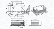Ölkühler, Motoröl MAGNETI MARELLI 350300004300