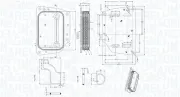 Ölkühler, Motoröl MAGNETI MARELLI 350300005400