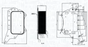 Ölkühler, Motoröl MAGNETI MARELLI 350300005900