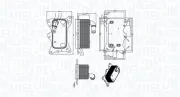 Ölkühler, Motoröl MAGNETI MARELLI 350300006300