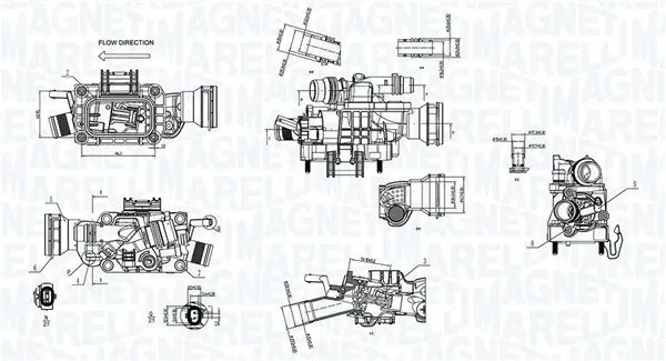 Thermostat, Kühlmittel MAGNETI MARELLI 352317005080