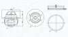 Thermostat, Kühlmittel MAGNETI MARELLI 352317005140