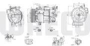 Kompressor, Klimaanlage 12 V WAECO 8880100602