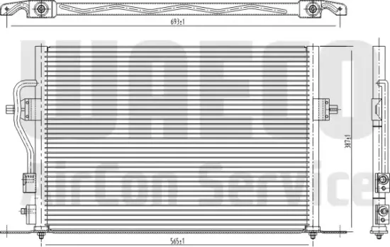 Kondensator, Klimaanlage WAECO 8880400068 Bild Kondensator, Klimaanlage WAECO 8880400068
