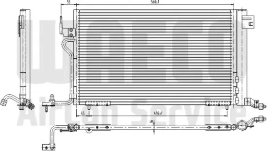 Kondensator, Klimaanlage WAECO 8880400146 Bild Kondensator, Klimaanlage WAECO 8880400146