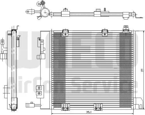 Kondensator, Klimaanlage WAECO 8880400158 Bild Kondensator, Klimaanlage WAECO 8880400158