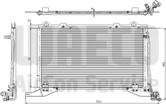 Kondensator, Klimaanlage WAECO 8880400200 Bild Kondensator, Klimaanlage WAECO 8880400200