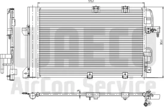Kondensator, Klimaanlage WAECO 8880400261 Bild Kondensator, Klimaanlage WAECO 8880400261