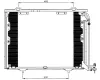 Kondensator, Klimaanlage WAECO 8880400354 Bild Kondensator, Klimaanlage WAECO 8880400354