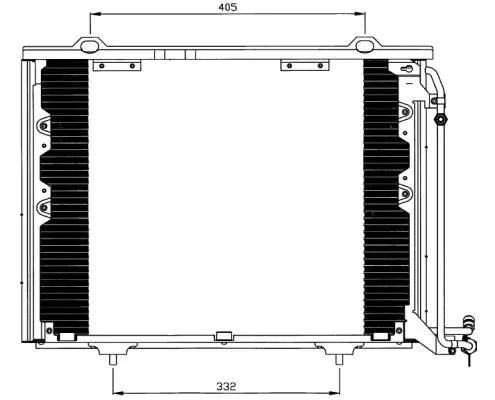 Kondensator, Klimaanlage WAECO 8880400354 Bild Kondensator, Klimaanlage WAECO 8880400354