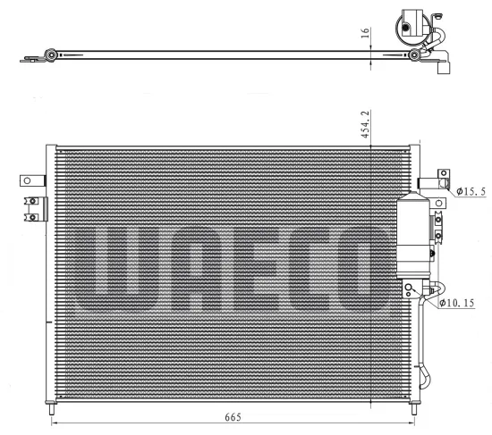 Kondensator, Klimaanlage WAECO 8880400635 Bild Kondensator, Klimaanlage WAECO 8880400635