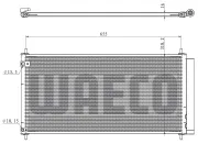 Kondensator, Klimaanlage WAECO 8880400636