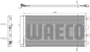 Kondensator, Klimaanlage WAECO 8880400639