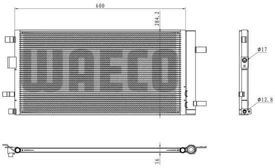 Kondensator, Klimaanlage WAECO 8880400644 Bild Kondensator, Klimaanlage WAECO 8880400644