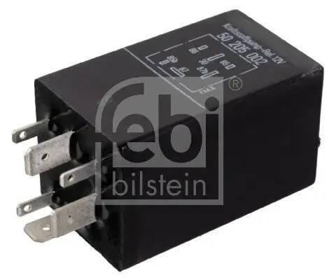 Relais, Kraftstoffpumpe 12 V FEBI BILSTEIN 01483 Bild Relais, Kraftstoffpumpe 12 V FEBI BILSTEIN 01483