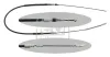 Seilzug, Feststellbremse hinten links hinten rechts FEBI BILSTEIN 01657