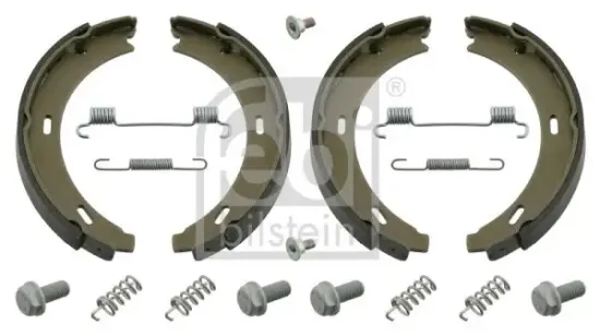 Bremsbackensatz, Feststellbremse Hinterachse FEBI BILSTEIN 02100 Bild Bremsbackensatz, Feststellbremse Hinterachse FEBI BILSTEIN 02100