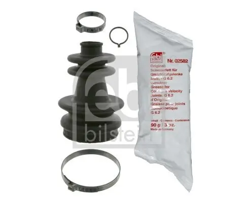 Faltenbalgsatz, Antriebswelle Vorderachse getriebeseitig FEBI BILSTEIN 06295 Bild Faltenbalgsatz, Antriebswelle Vorderachse getriebeseitig FEBI BILSTEIN 06295