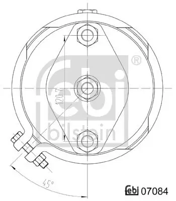 Membranbremszylinder FEBI BILSTEIN 07084 Bild Membranbremszylinder FEBI BILSTEIN 07084