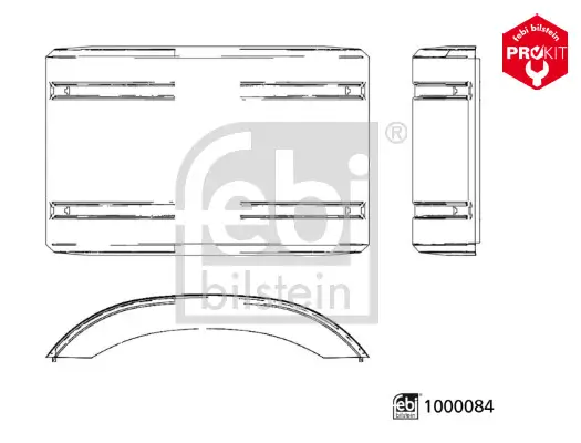 Verkleidung, Radhaus hinten links hinten rechts FEBI BILSTEIN 1000084 Bild Verkleidung, Radhaus hinten links hinten rechts FEBI BILSTEIN 1000084