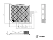 Dichtring, Ölablassschraube FEBI BILSTEIN 100998